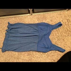 Blue Lululemon tank